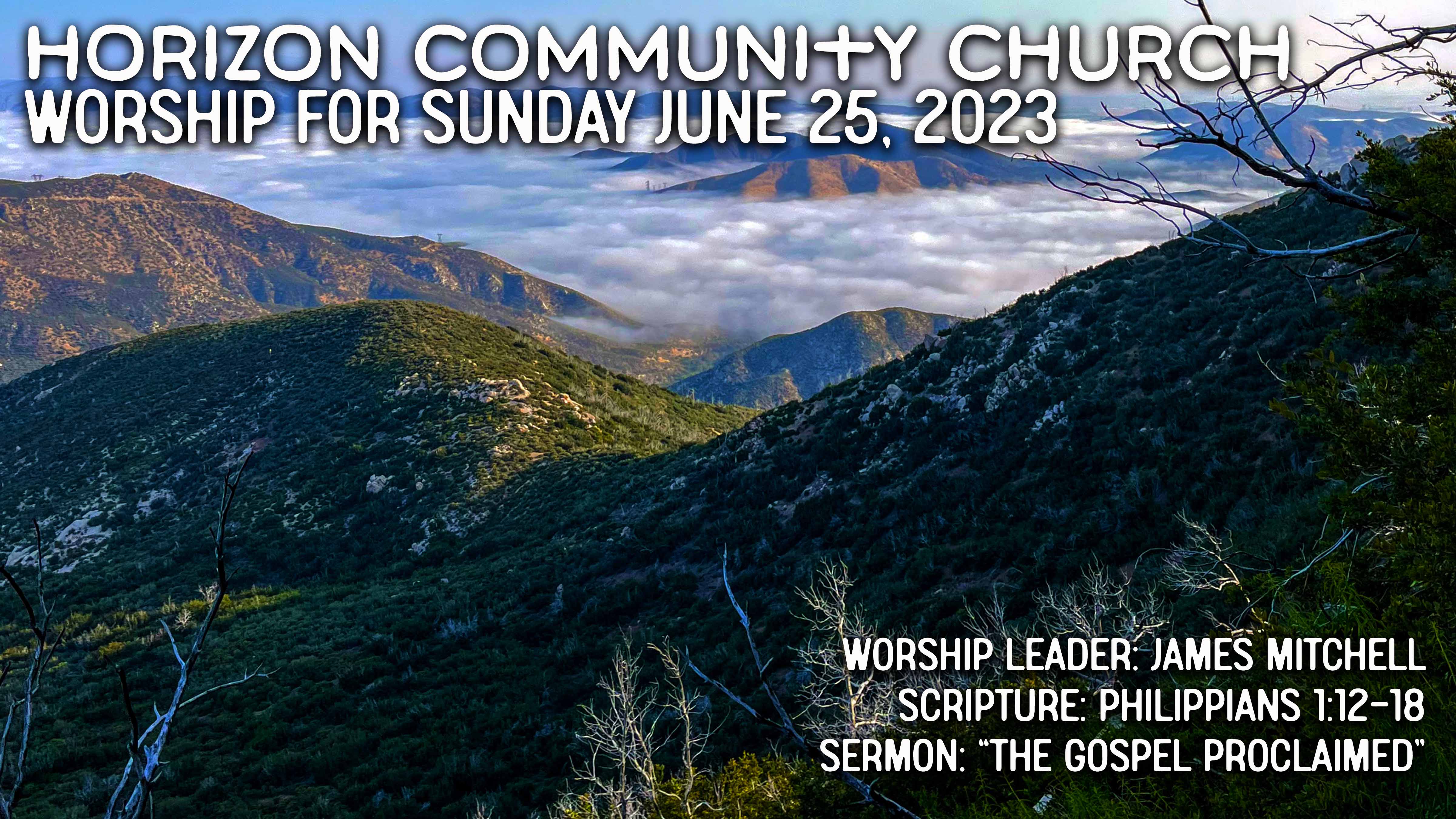 The Gospel Proclaimed - Horizon Community Church