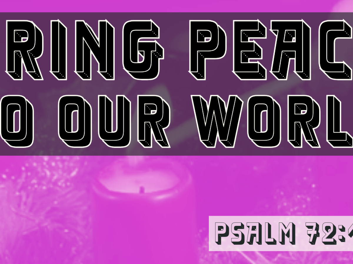 Bring Peace To Our&nbsp;World