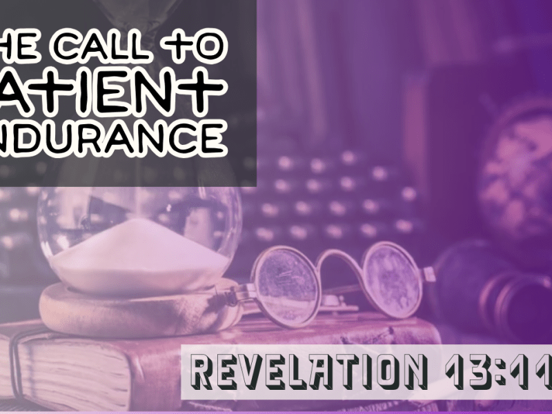 The Call to Patient&nbsp;Endurance
