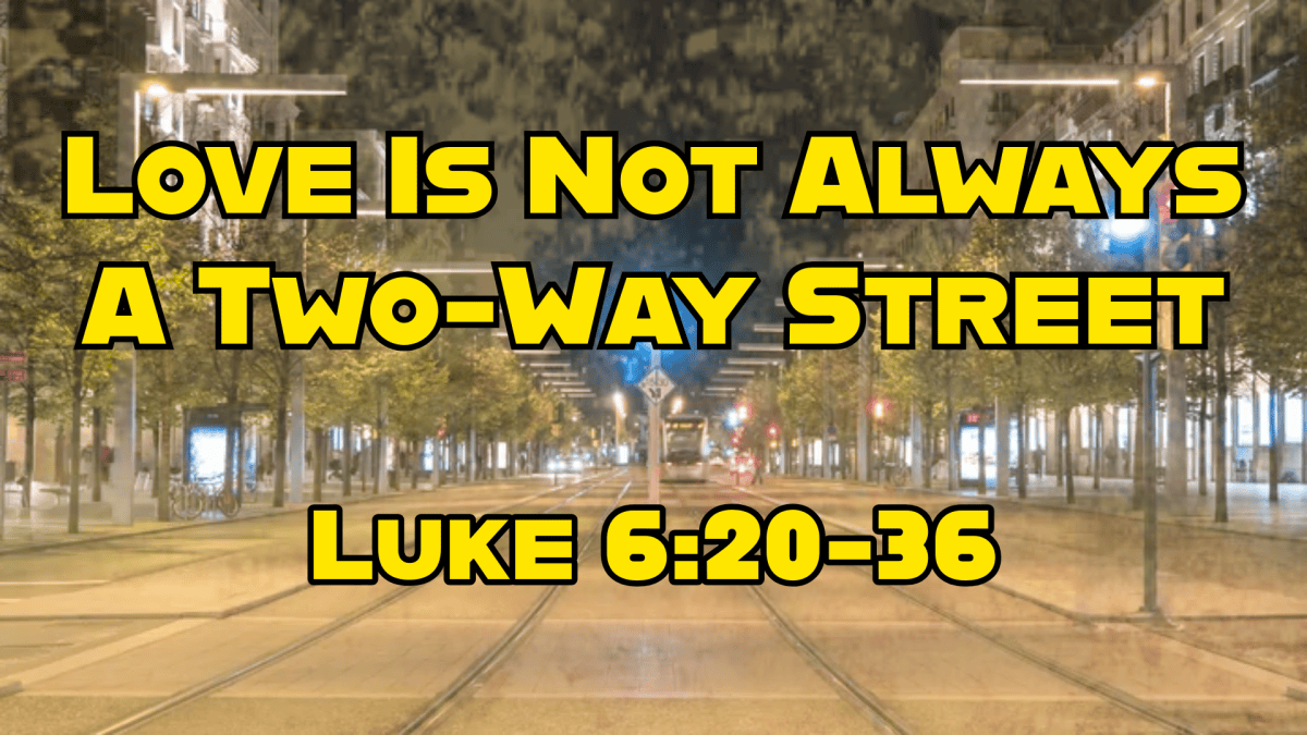 Love Is Not Always A Two-Way&nbsp;Street